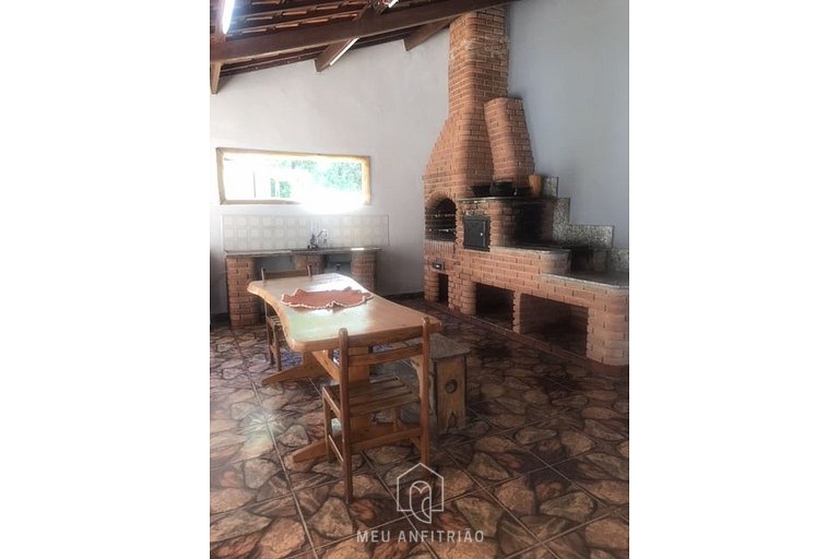 Hogar c/ piscina, zona de barbacoa, zona arbolada