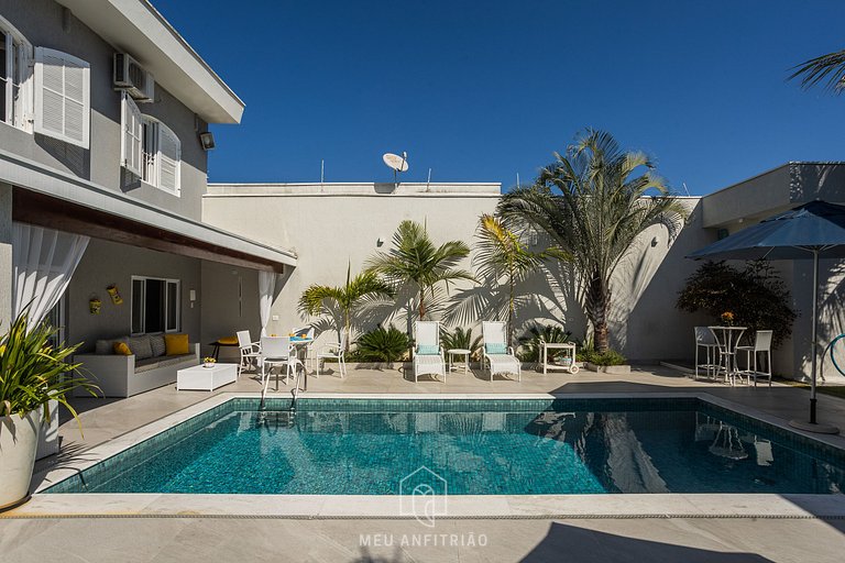 Casa en Playa Indaiá con Piscina y Horno de Pizza