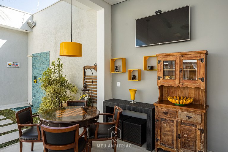 Casa en Playa Indaiá con Piscina y Horno de Pizza