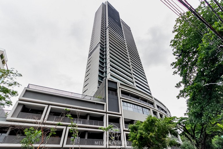 Studio em Vila Madalena — Piscina, academia e lazer
