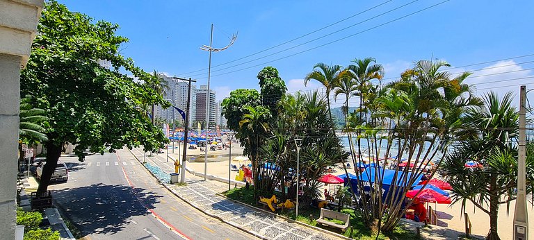 Apartamento 4 Suites con Vista a Playa Astúrias Guarujá