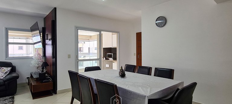 Apartamento 4 Suites con Vista a Playa Astúrias Guarujá