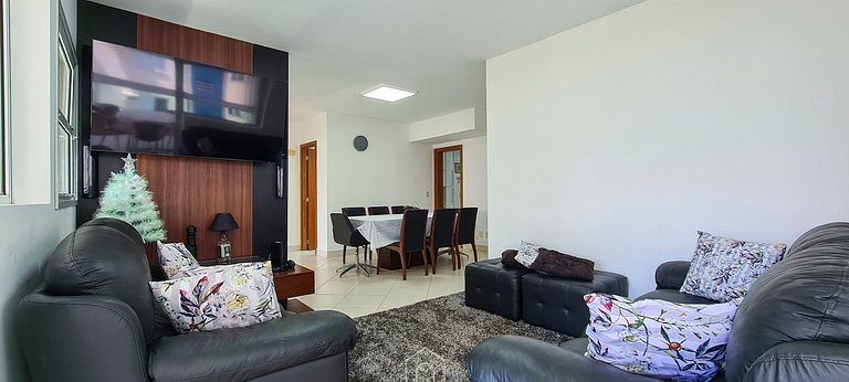 Apartamento 4 Suites con Vista a Playa Astúrias Guarujá