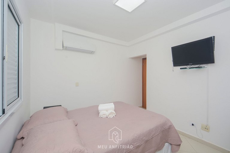 Apartamento 4 Suites con Vista a Playa Astúrias Guarujá