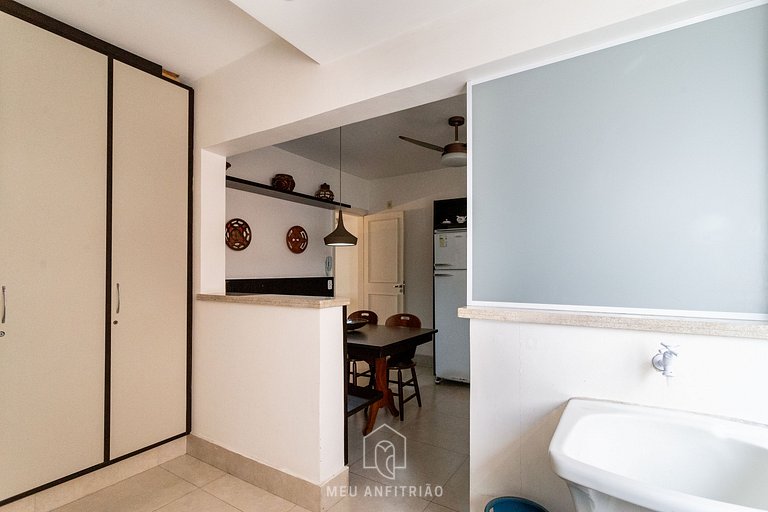 Apartamento 150m² com 3 Quartos na Praia da Enseada