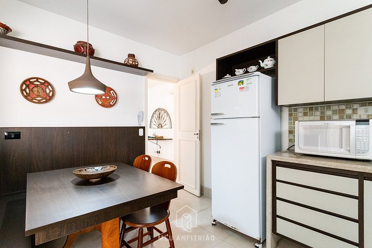 Apartamento 150m² com 3 Quartos na Praia da Enseada