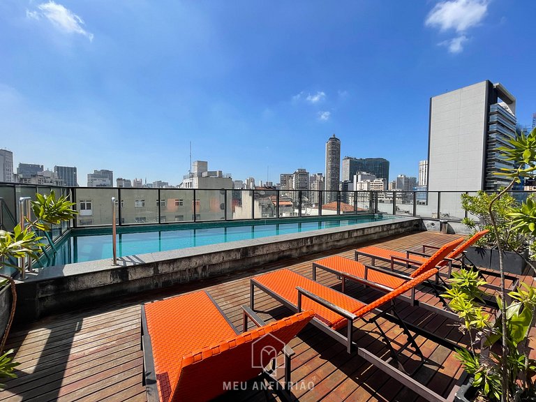 Studio in Downtown São Paulo - Near República Subway