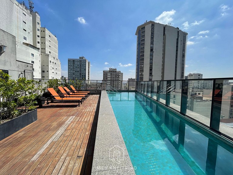 Studio in Downtown São Paulo - Near República Subway