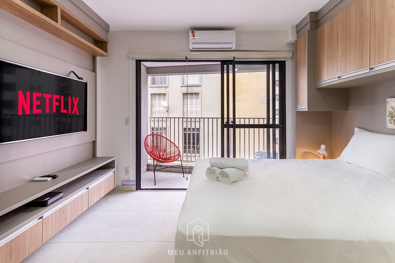 Studio in Downtown São Paulo - Near República Subway