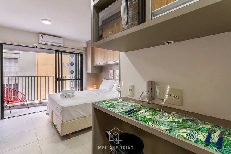 Studio in Downtown São Paulo - Near República Subway