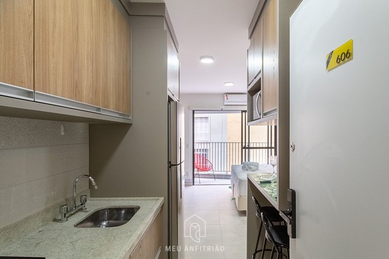 Studio in Downtown São Paulo - Near República Subway