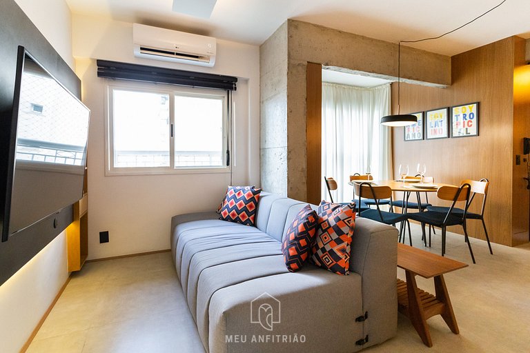 Apt in Jardins SP - Near Trianon-MASP Subway