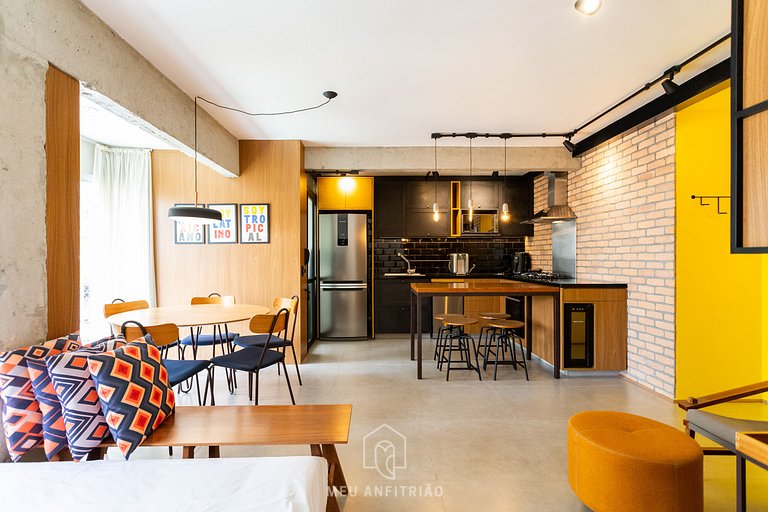 Apt in Jardins SP - Near Trianon-MASP Subway