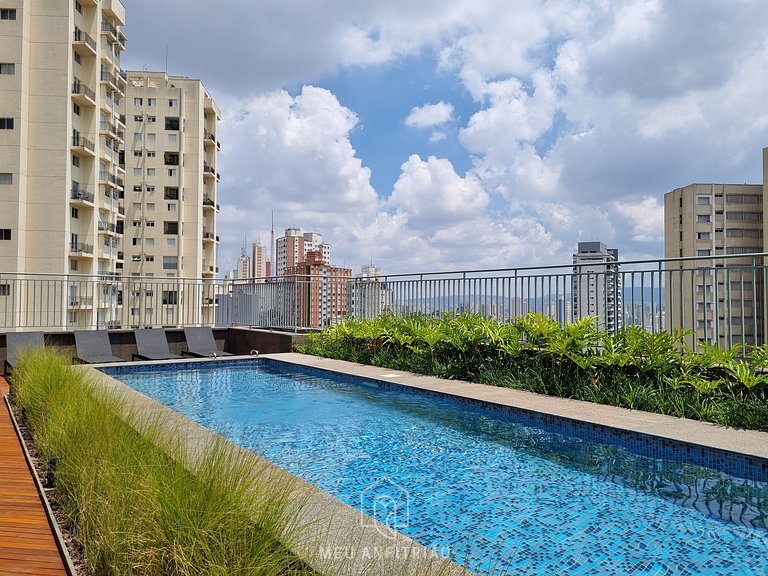 Studio with Nespresso near Vila Madalena Subway