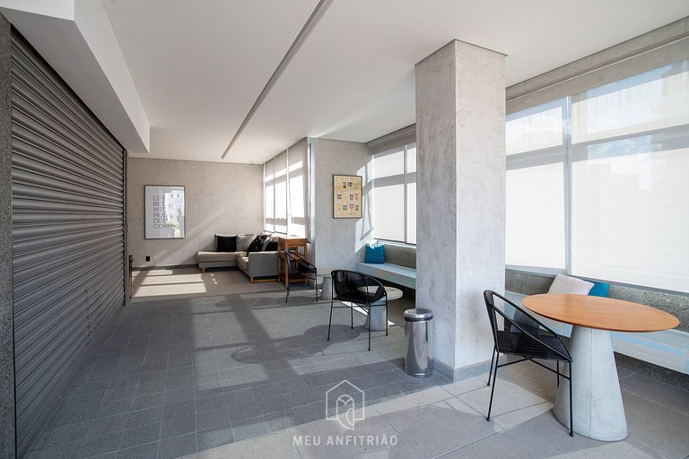 Studio with Nespresso near Vila Madalena Subway