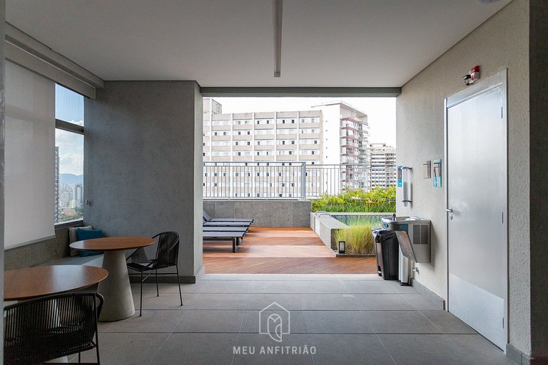 Studio with Nespresso near Vila Madalena Subway