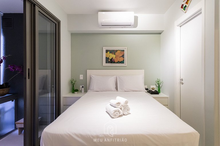 Studio with Nespresso near Vila Madalena Subway