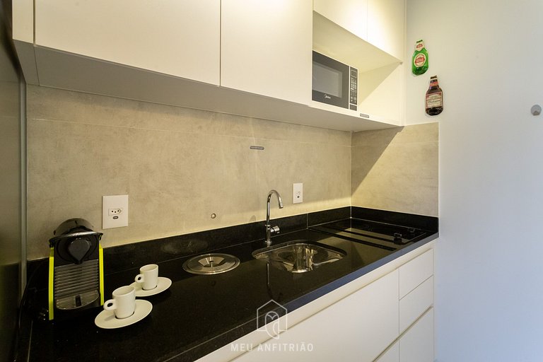 Studio with Nespresso near Vila Madalena Subway