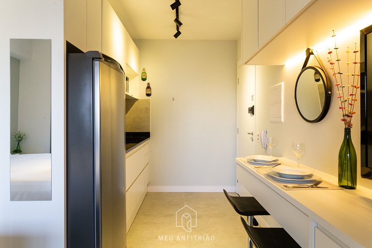 Studio with Nespresso near Vila Madalena Subway