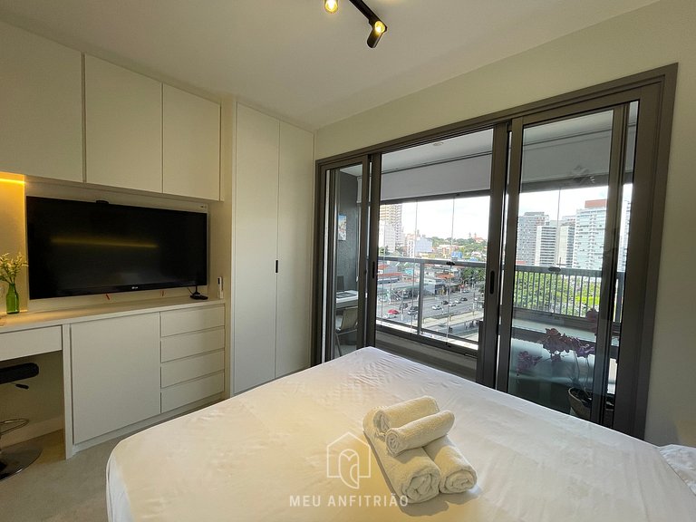 Studio with Nespresso near Vila Madalena Subway