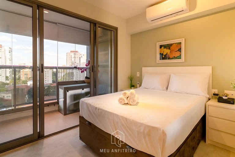 Studio with Nespresso near Vila Madalena Subway