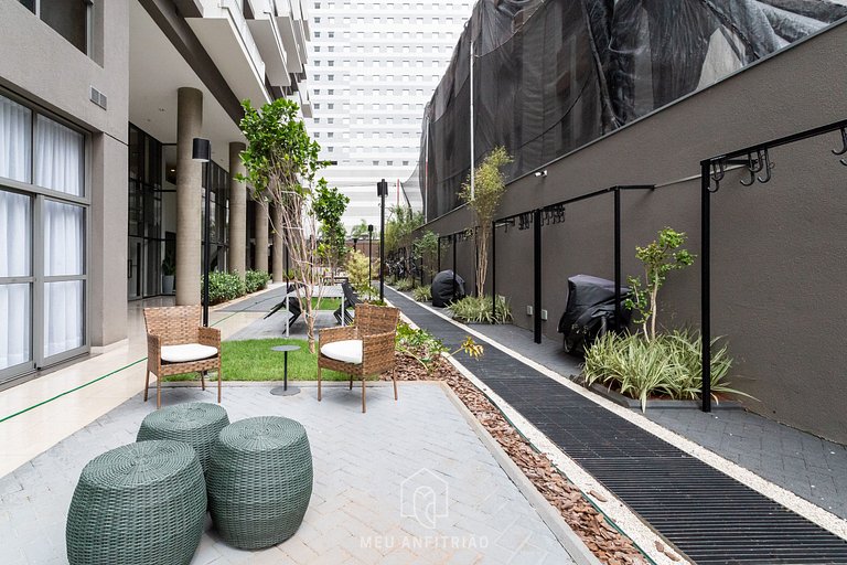 Sofa-bed apartment near Ibirapuera Park SP