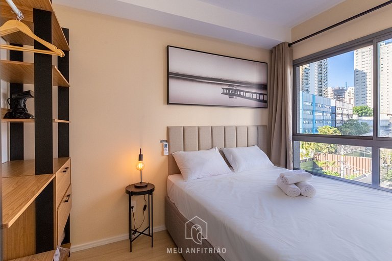 Sofa-bed apartment near Ibirapuera Park SP