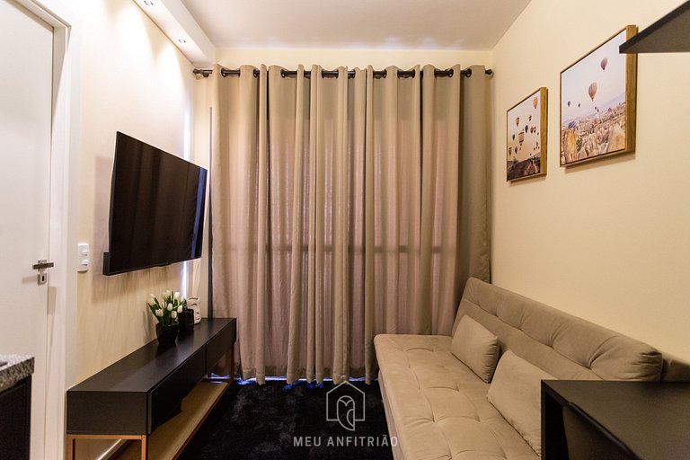 Sofa-bed apartment near Ibirapuera Park SP
