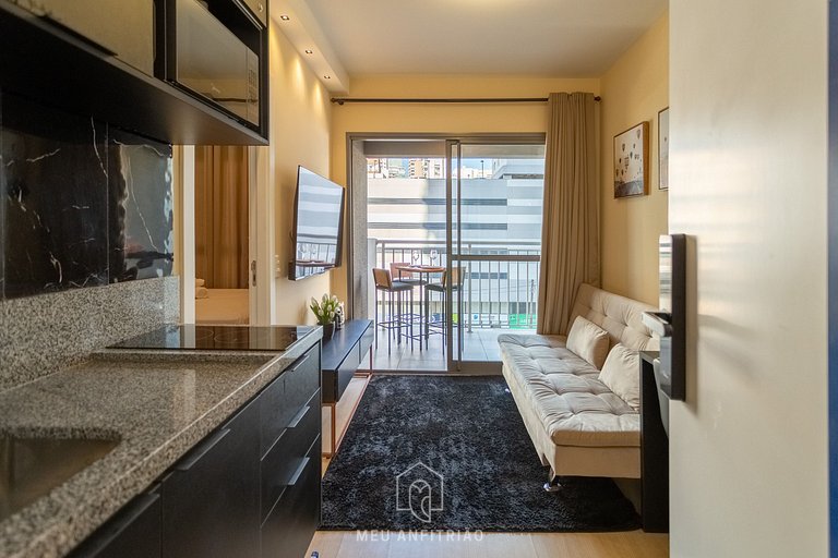 Sofa-bed apartment near Ibirapuera Park SP