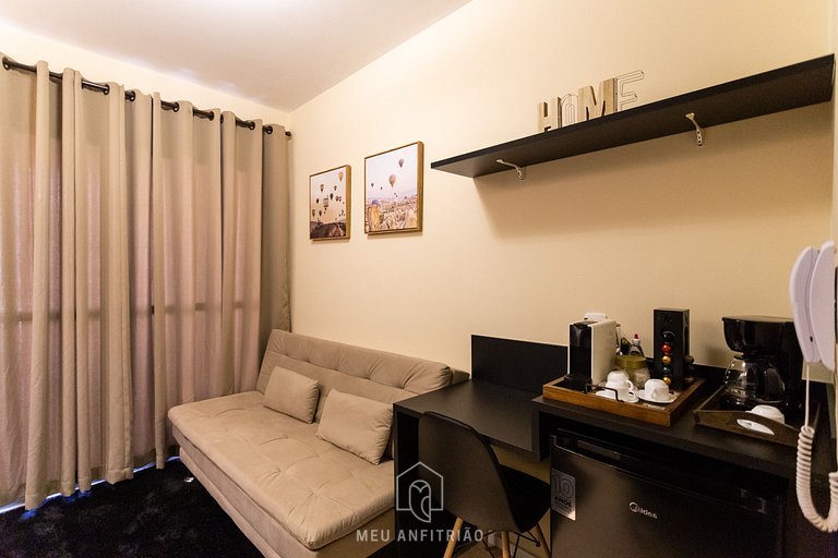 Sofa-bed apartment near Ibirapuera Park SP