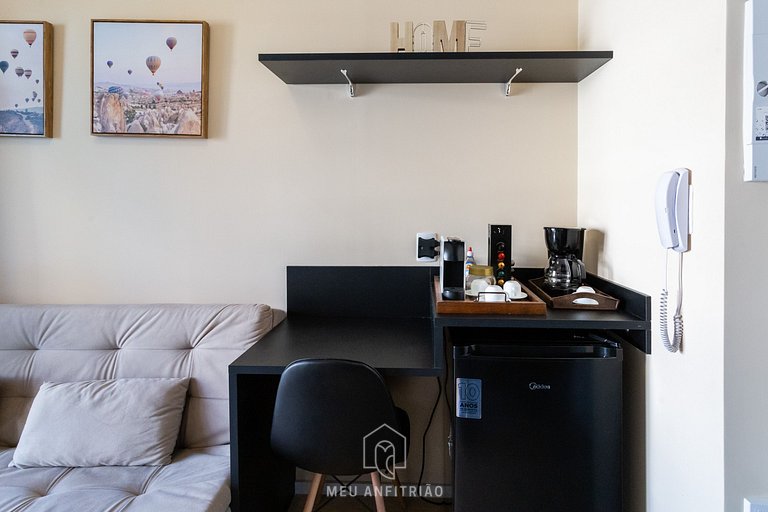 Sofa-bed apartment near Ibirapuera Park SP