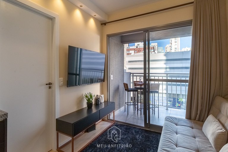 Sofa-bed apartment near Ibirapuera Park SP