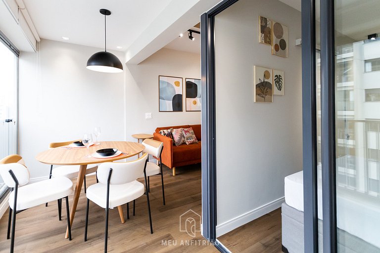 Apt with Pool and Parking - Near Avenida Paulista