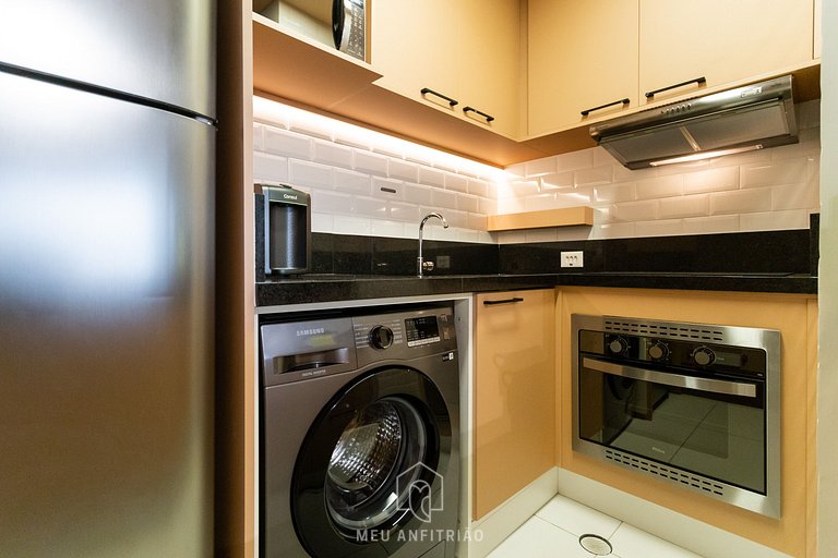 Apto con Piscina y Garaje - Cerca de Avenida Paulista