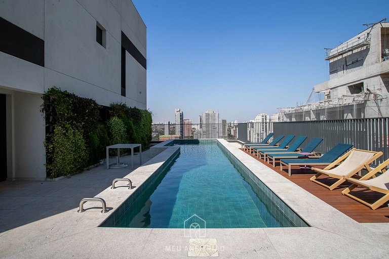 35m² | Piscina | Metro | Aeropuerto de Congonhas