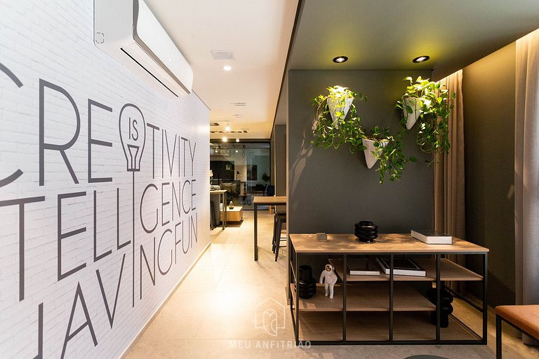 22m² | 2 pessoas | Piscina | Av. Santo Amaro