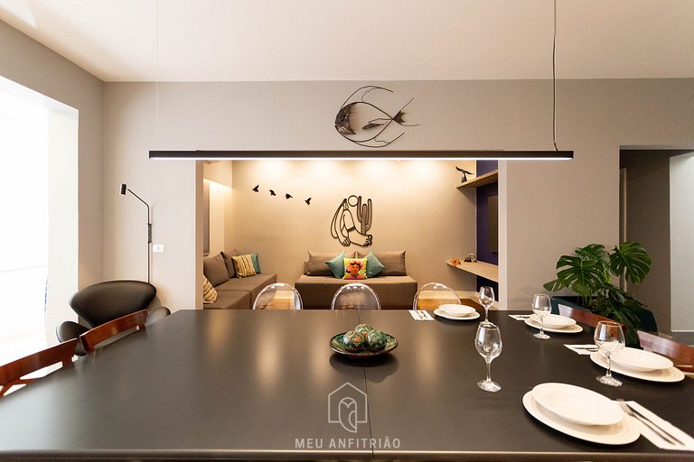 Apto 2 Habitaciones en Paraíso - Cerca de Av. Paulista