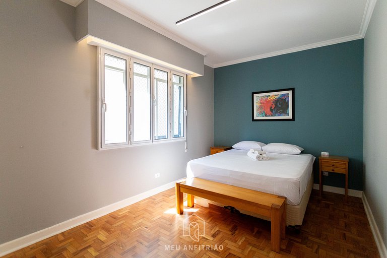 Apto 2 Habitaciones en Paraíso - Cerca de Av. Paulista