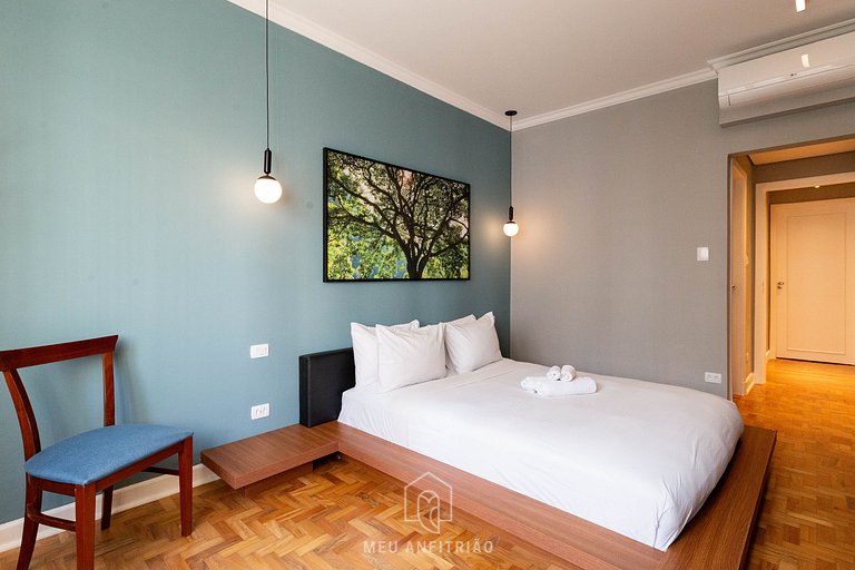 Apto 2 Habitaciones en Paraíso - Cerca de Av. Paulista