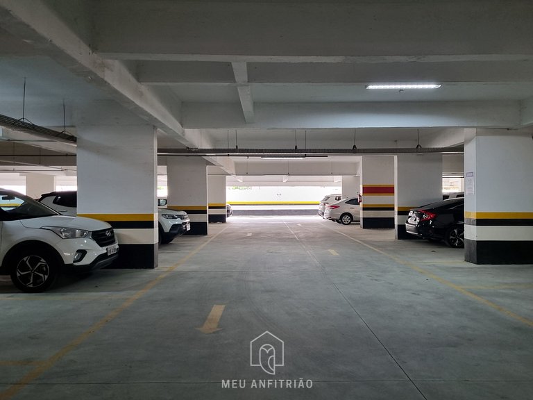 5 pessoas | Churrasqueira | Lazer | 600m da praia