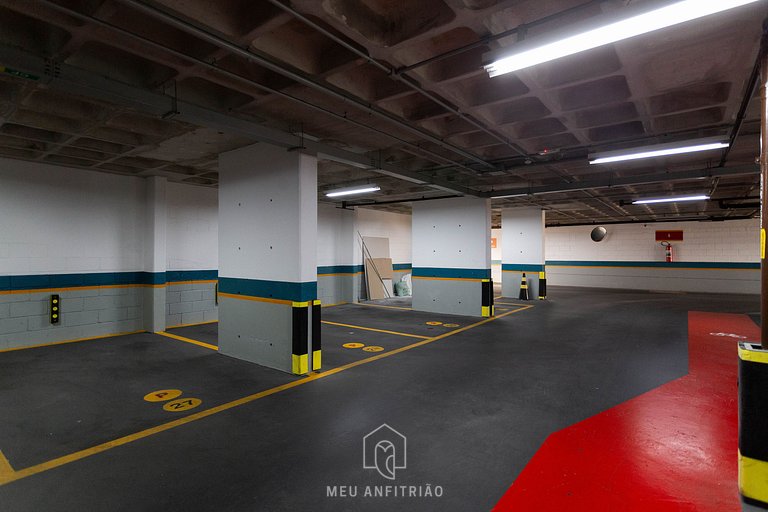 Estudio con garaje en Moema - cerca del Shopping Ibirapuera