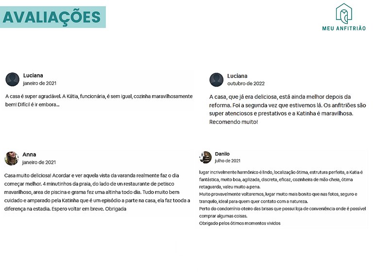 Casa en Praia do Espelho Bahia con Piscina y Vista Mar