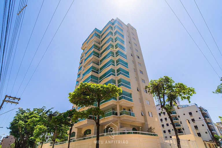 Apartamento 3 Suites con Parrilla en Enseada Guarujá
