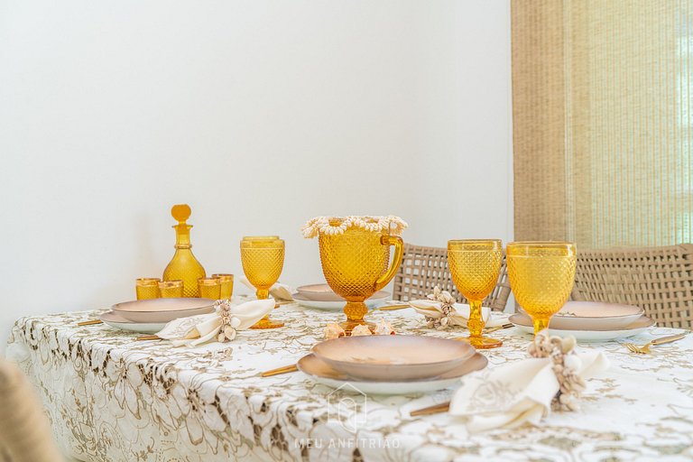 Apartamento 3 Suítes com Churrasqueira na Enseada Guarujá