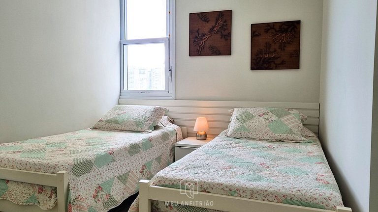 Apartamento Frente al Mar en Playa Astúrias Guarujá