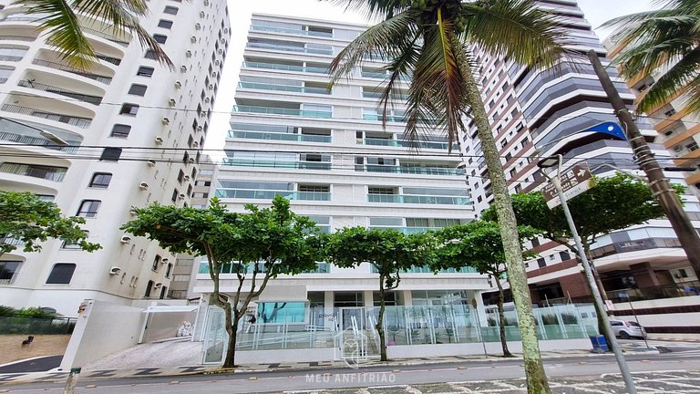 Apartamento Frente al Mar en Playa Astúrias Guarujá