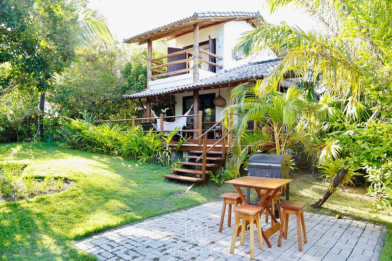 House at Praia do Espelho Bahia with Pool and Sea View