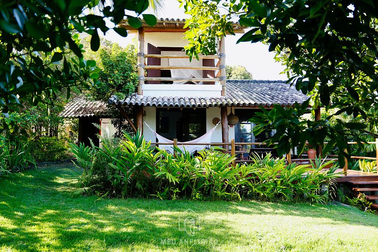 House at Praia do Espelho Bahia with Pool and Sea View