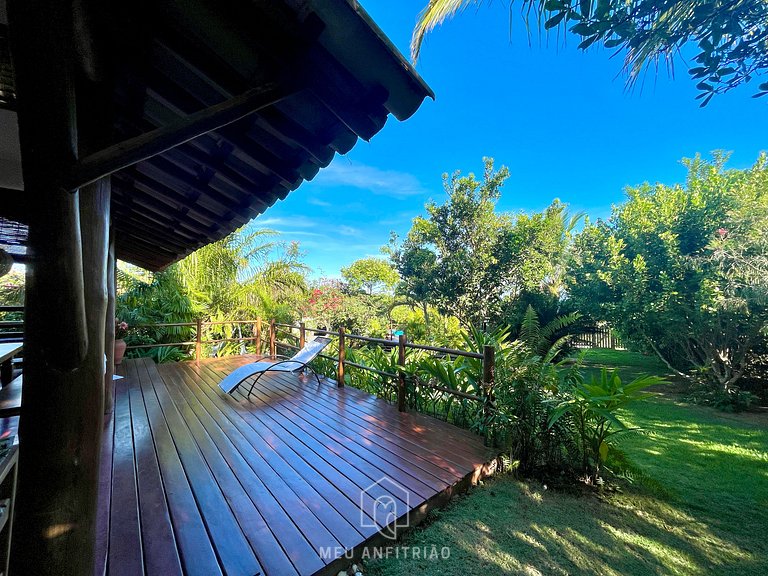 House at Praia do Espelho Bahia with Pool and Sea View