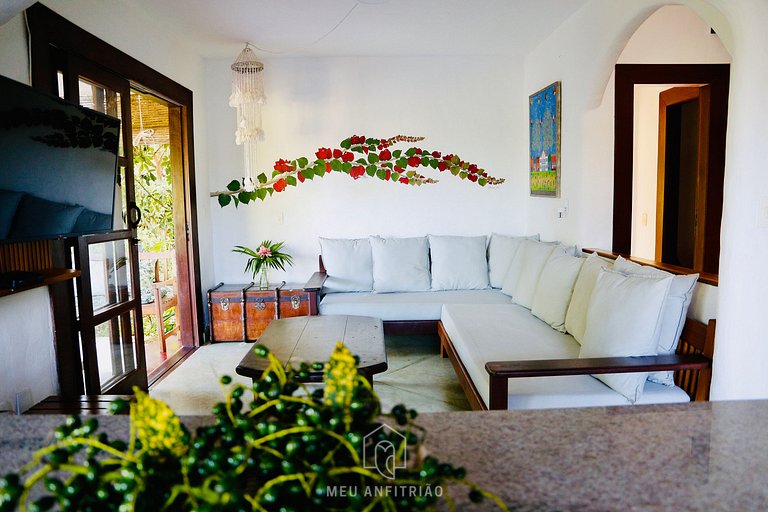 House at Praia do Espelho Bahia with Pool and Sea View